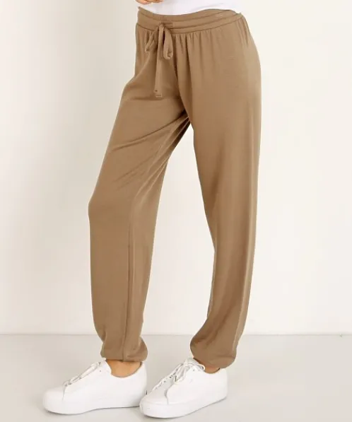 LNA Clothing Pants>Brushed Terry Sweat Taupe