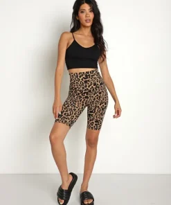 LNA Clothing Shorts>Leopard Bike Short