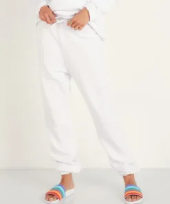 LNA Clothing Pants>Logo Sweatpants White