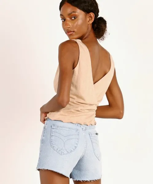 LNA Clothing Tops>Margoux Top Sesame
