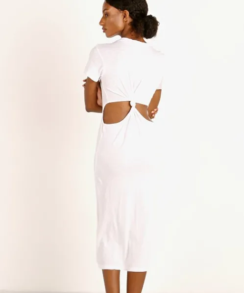 LNA Clothing Dresses>Mayer Tee Dress White