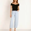 LNA Clothing Tops>Seabra Top Black