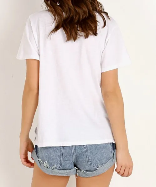 LNA Clothing Tops>Sienes Tee White