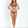 Lonely Bras>Lulu Strap Bra Damson