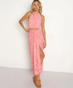 Lusana Tops>Assa Top Blush