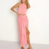 Lusana Skirts>Cassia Skirt Blush