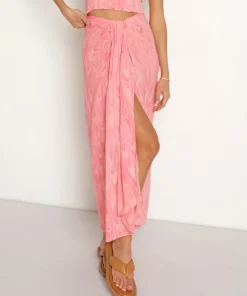 Lusana Skirts>Cassia Skirt Blush
