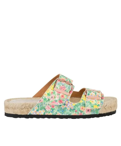 Manebi Sandals>X Love Shack Fancy Nordic Sandals Rainbow Skies