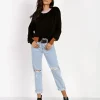 M.A.P Knits>Cashmere Blend Colorblock Sweater Multi