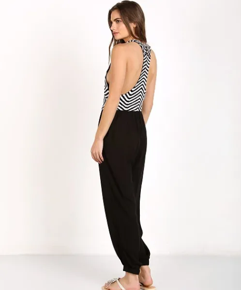 Mara Hoffman Rompers>Starbasket Jumpsuit Black