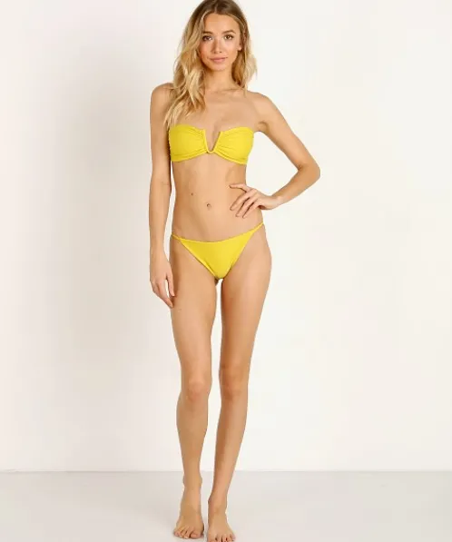 Mikoh Bikinis>Kingston Bikini Bottom Sunbeam