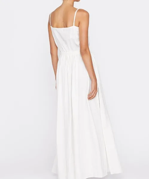 Mikoh Dresses>Sabi Cotton Maxi Dress Bone