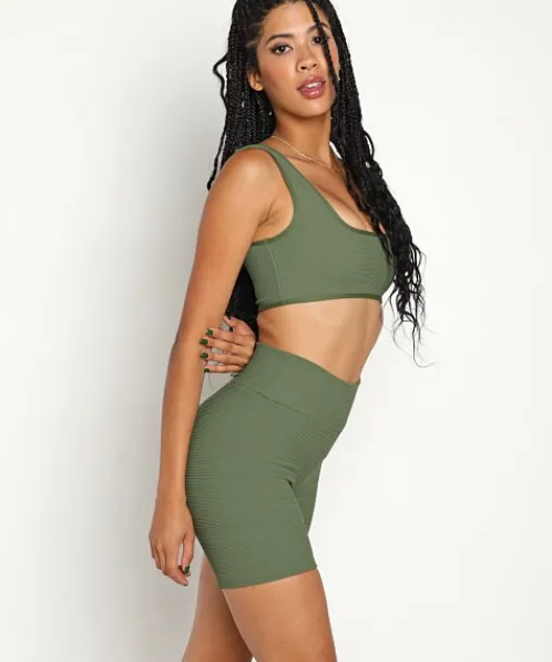 Montce Bottoms | Bikinis>Bike Short Olive