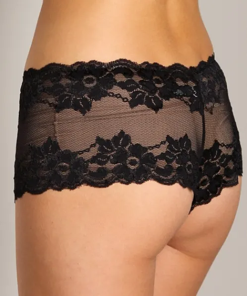 Montelle Intimates Panties>Cheeky Boyshort Black