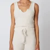 Nia Shorts | Pants>The Brand Mid Length Sweater Short Natural