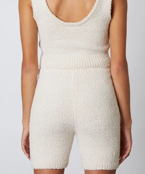 Nia Shorts | Pants>The Brand Mid Length Sweater Short Natural