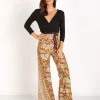 Novella Royale Rompers>Hustle Jumpsuit Rust Hazely