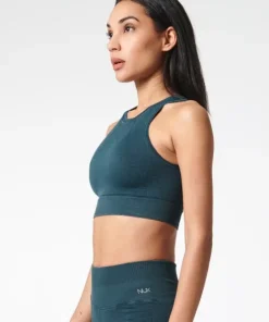 NUX Sports Bras>One by One Crop Sports Bras Sierra