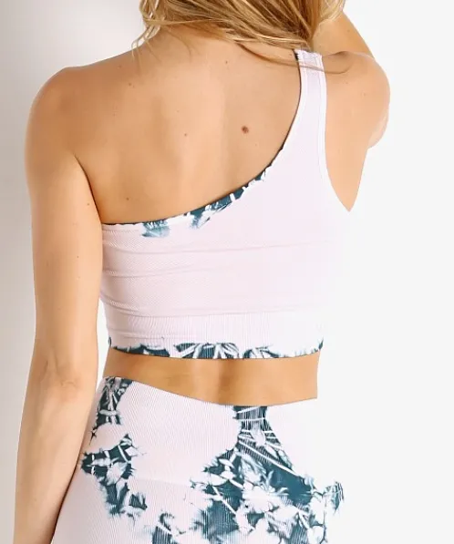 NUX Sports Bras>Shoulder Holder Sports Bra Sugar Plum Sea