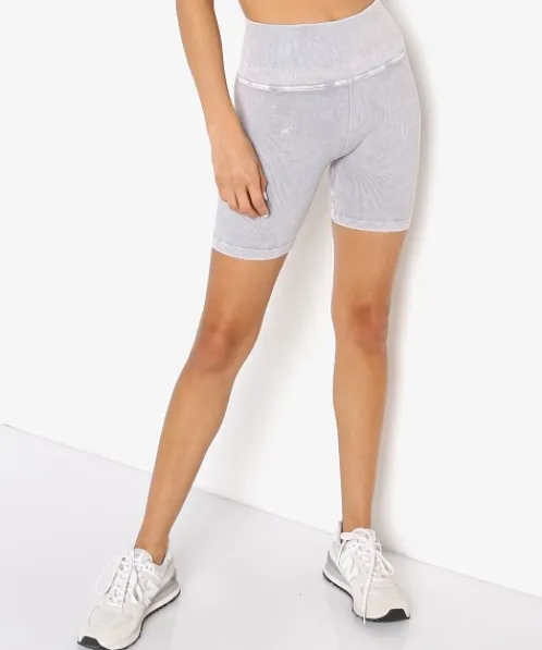 NUX Bottoms>The Good Short Stone Wash