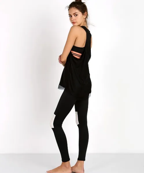 Olympia Activewear Tops>Olympia Luma Tank Jet/Jet