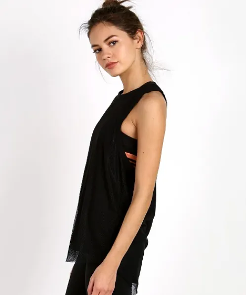 Olympia Activewear Tops>Olympia Luma Tank Jet/Jet