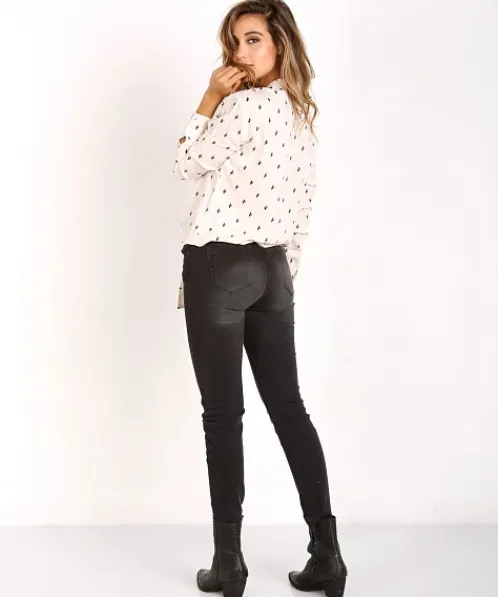 One Teaspoon Pants>Dark Fantasy Scallywags Jeans
