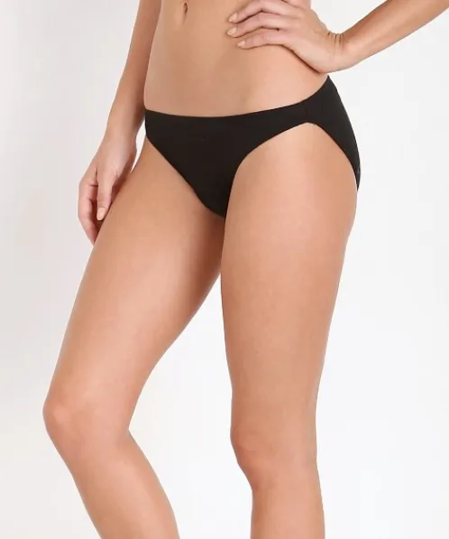Only Hearts Panties>Organic Cotton French Bikini Black