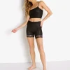 Only Hearts Shorts>Second Skin Mini Bike Short Black