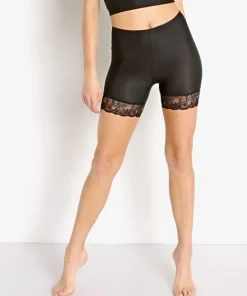 Only Hearts Shorts>Second Skin Mini Bike Short Black