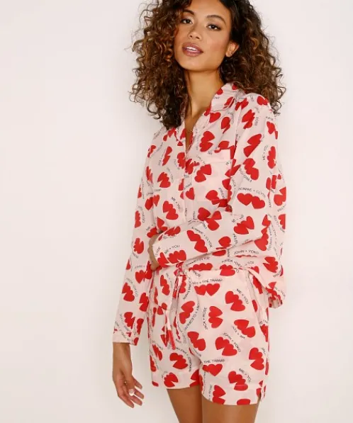 Only Hearts Pj Sets>Sleep to Dream Shorty PJ Set Lovers