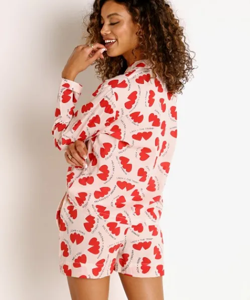 Only Hearts Pj Sets>Sleep to Dream Shorty PJ Set Lovers
