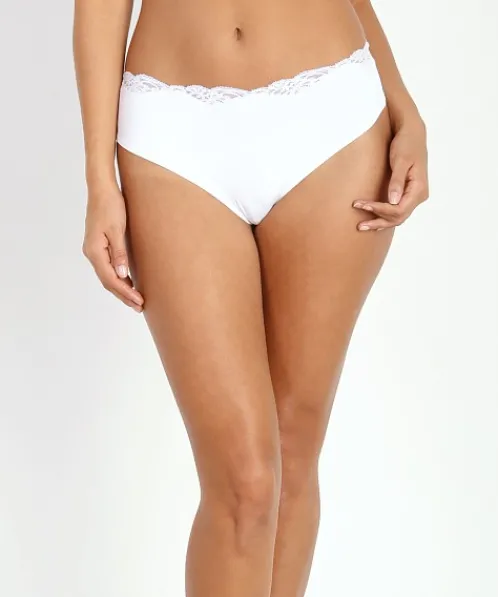 Only Hearts Panties>So Fine Triangle Hi Waist Brief White