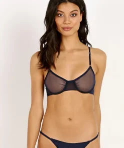 Only Hearts Bras>Whisper Underwire Bra Midnight