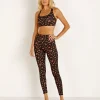 Onzie Sports Bras>Aerial Sports Bra Lovely Leopard