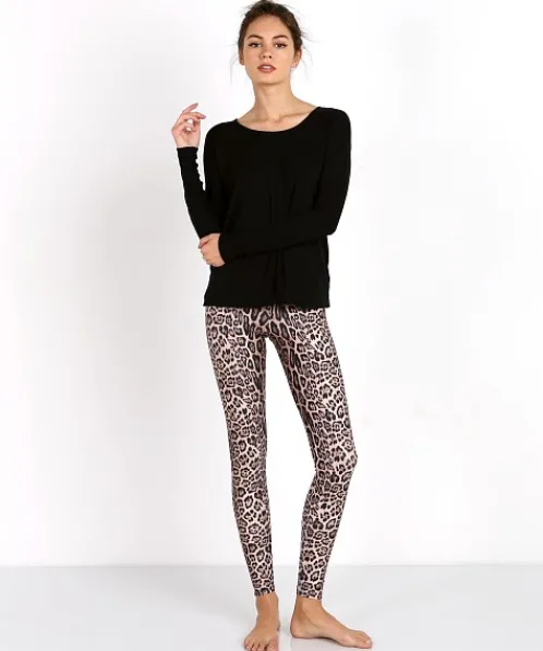Onzie Tops>Drapey V Back Top Black