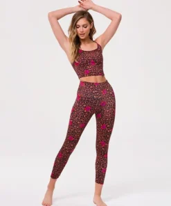 Onzie Bottoms>High Basic Midi Legging Pretty Wild