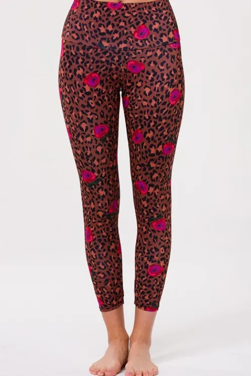 Onzie Bottoms>High Basic Midi Legging Pretty Wild