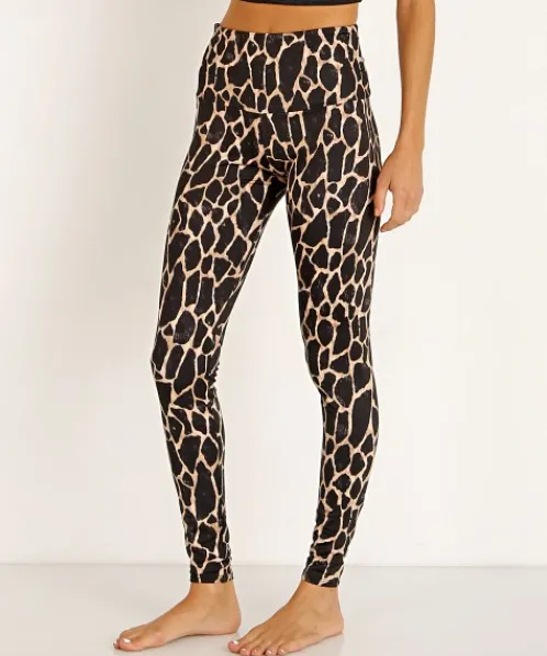 Onzie Bottoms>High Rise Legging Giraffe