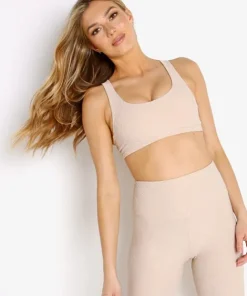 Onzie Sports Bras>Mudra Sports Bra Sand