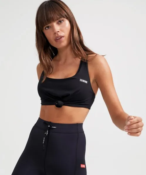 PE NATION Sports Bras>Alliance Sports Bra Black