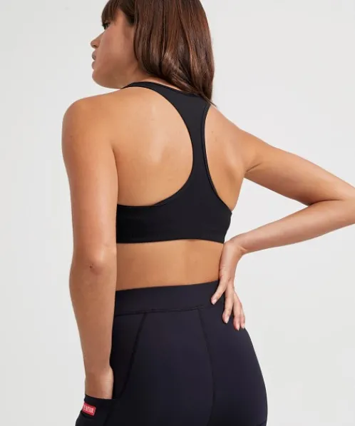 PE NATION Sports Bras>Alliance Sports Bra Black