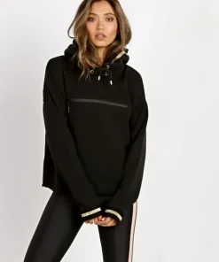 PE NATION Tops>Blind Pass Hoodie Black
