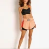 PE NATION Bottoms>Cornerman Short Nude Pink