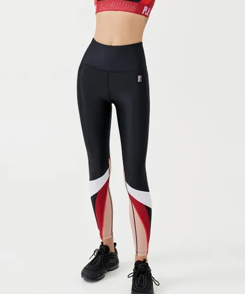 PE NATION Bottoms>Courtside Legging Black