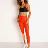 PE NATION Bottoms>Cutshot Legging Red