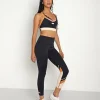 PE NATION Sports Bras>Game Card Sports Bra Black