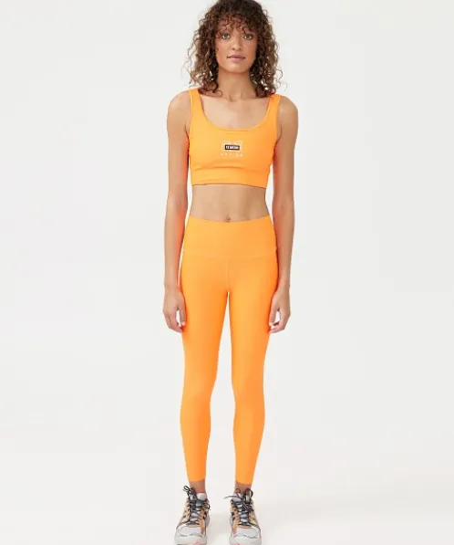 PE NATION Bottoms>Grand Stand Legging Socking Orange