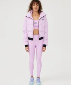 PE NATION Bottoms>Grand Stand Legging Orchid Bloom