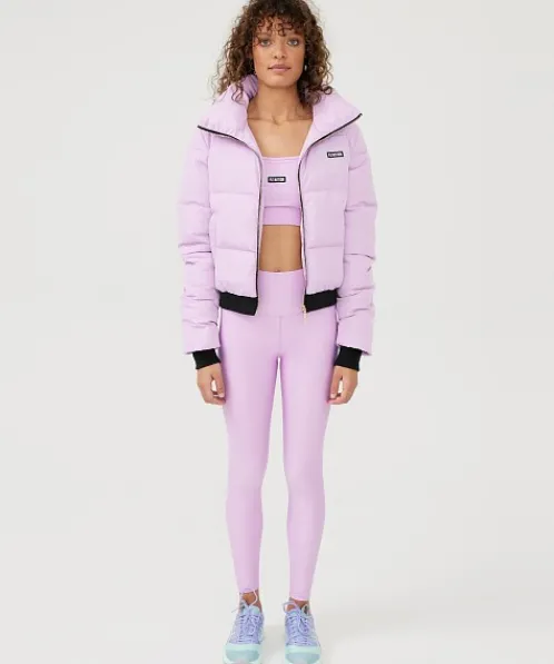 PE NATION Bottoms>Grand Stand Legging Orchid Bloom